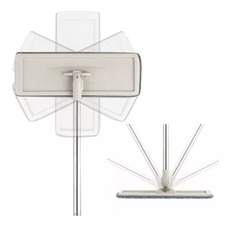 ¡Oferta: Mopa Fregona con Cubo Escurridor 7L – Fácil Limpieza, Cabezal Giratorio 360°